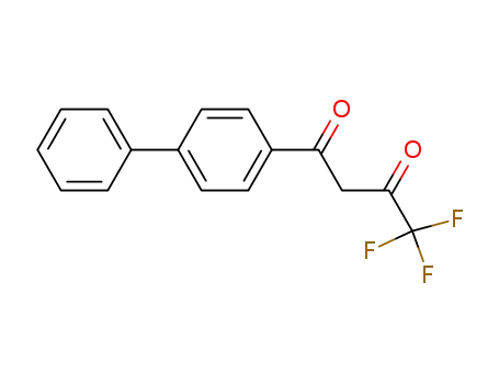 Molecular Structure of 581-83-9 (1-(4-BIPHENYLYL)-4,4,4-TRIFLUORO-1,3-BUTANEDIONE)