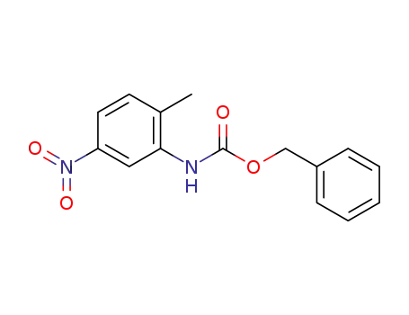 Molecular Structure of 875118-52-8 (benzyl (2-methyl-5-nitrophenyl)carbamate)