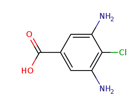 4-CHLORO-3,5-DIAMINOBENZOIC ACID