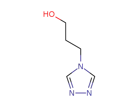 Molecular Structure of 27106-94-1 (4H-1,2,4-Triazole-4-propanol)