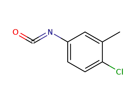 Molecular Structure of 51488-20-1 (3-Chloro-4-methylphenylisocyanate)