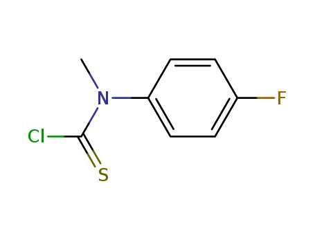 N-(4-FLUOROPHENYL)-N-METHYLTHIOCARBAMOYL CHLORIDE