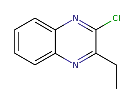 Molecular Structure of 77186-62-0 (2-CHLORO-3-ETHYLQUINOXALINE)