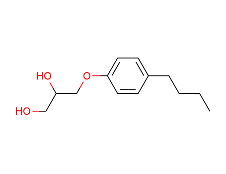 63834-64-0,3-(4-butylphenoxy)propane-1,2-diol,1,2-Propanediol,3-(p-butylphenoxy)- (5CI)