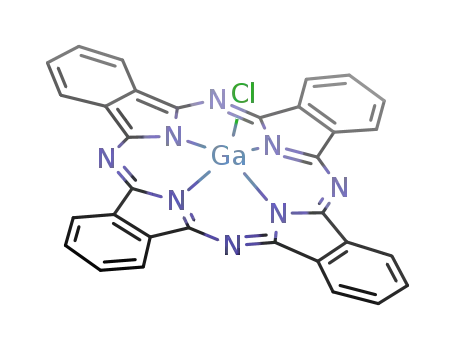 Molecular Structure of 19717-79-4 (GALLIUM(III)-PHTHALOCYANINE CHLORIDE)