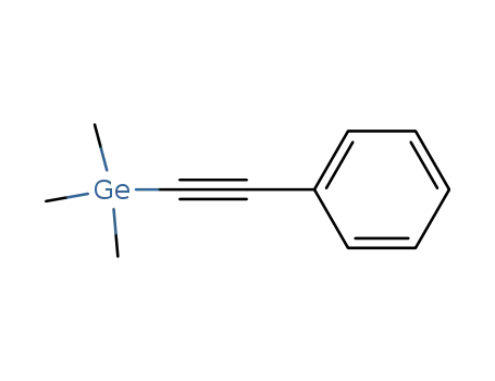 Molecular Structure of 4131-47-9 (Acetylene, 1-phenyl-2-trimethylgermyl-)