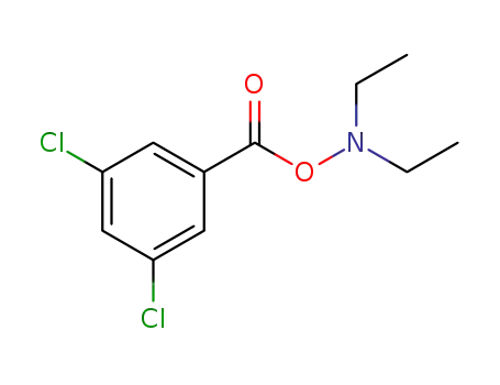 Molecular Structure of 1621478-70-3 (N,N-diethyl-O-(3,5-dichlorobenzoyl)hydroxylamine)