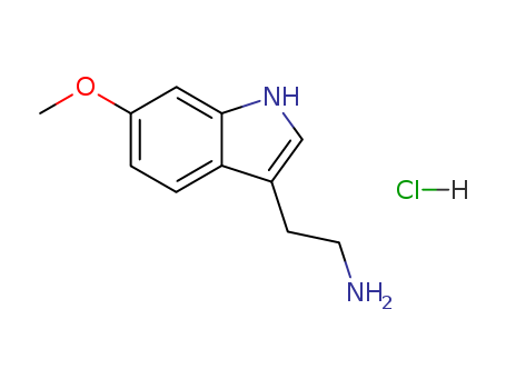 1H-Indole-3-ethanamine,6-methoxy-, hydrochloride (1:1)