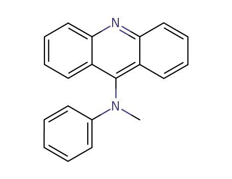 Molecular Structure of 90072-82-5 (9-Acridinamine, N-methyl-N-phenyl-)