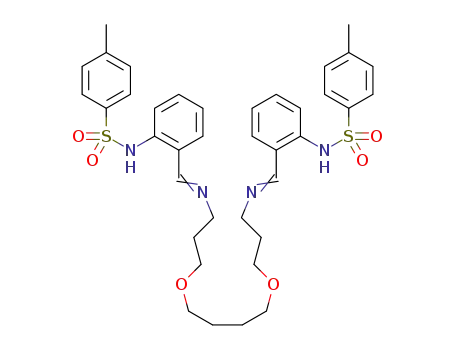 N,N'-bis(2-tosylaminobenzal)-4,9-dioxa-1,12-dodecanediamine