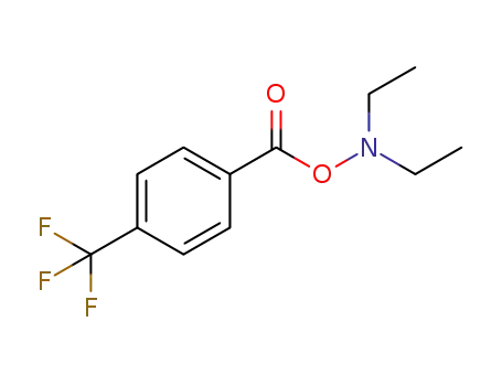 Molecular Structure of 1621478-68-9 (N,N-diethyl-O-(4-(trifluoromethyl)benzoyl)hydroxylamine)