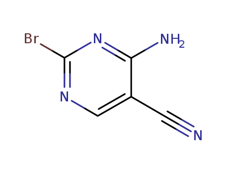 4-Amino-2-bromopyrimidine-5-carbonitrile 95+%