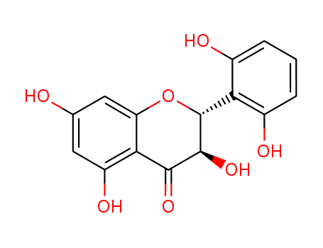 4H-1-Benzopyran-4-one, 2-(2,6-dihydroxyphenyl)-2,3-dihydro-3,5,7-trihy droxy-, (2R,3R)-