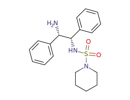 Molecular Structure of 515172-79-9 (N-[(1S,2S)-2-amino-1,2-diphenylethyl]piperidine-1-sulfonamide)