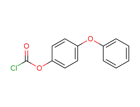 Molecular Structure of 214690-17-2 (4-(phenoxy)phenyl chloroformate)
