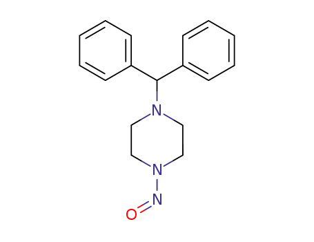 Molecular Structure of 1698-25-5 (1-DIPHENYLMETHYL-4-NITROSOPIPERAZINE)