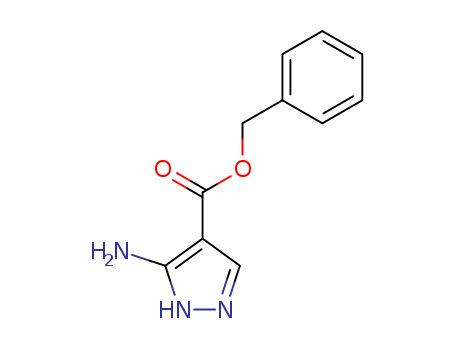 1H-Pyrazole-4-carboxylicacid, 3-amino-, phenylmethyl ester