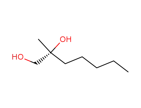 Molecular Structure of 107657-54-5 (1,2-Heptanediol, 2-methyl-, (R)-)