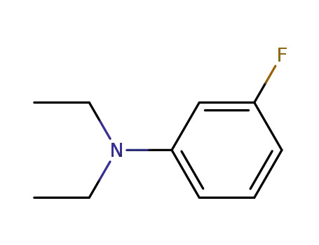 Molecular Structure of 2524-69-8 (Benzenamine, N,N-diethyl-3-fluoro-)