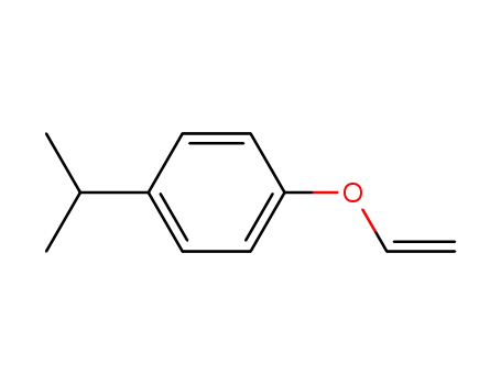 Molecular Structure of 96418-70-1 (Ether, p-cumenyl vinyl (7CI))