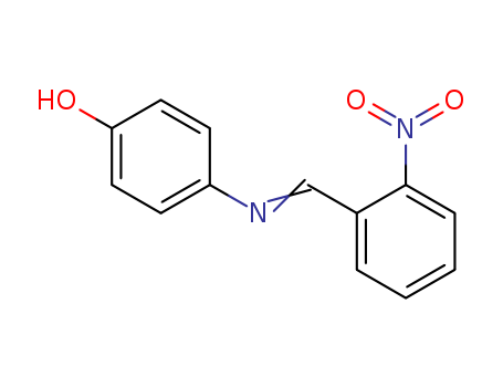 Phenol,4-[[(2-nitrophenyl)methylene]amino]- cas  5348-28-7
