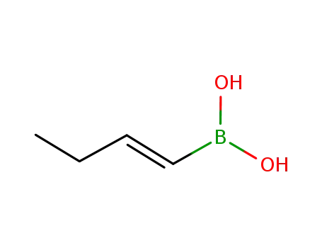 Molecular Structure of 852458-12-9 (1-Butenylboronic acid)