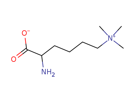 2408-79-9,laminine,(5-Amino-5-carboxypentyl)trimethylammoniumhydroxide, inner salt (7CI); Ammonium, (5-amino-5-carboxypentyl)trimethyl-,hydroxide, inner salt (8CI); Laminine