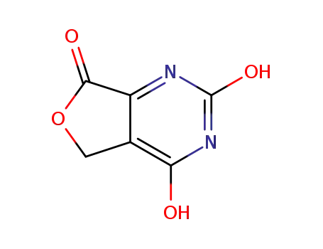 Molecular Structure of 4156-75-6 (LACTONE 5-HYDROXYMETHYL OROTIC ACID)