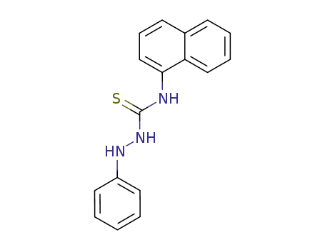 Molecular Structure of 2078-93-5 (N-naphthalen-1-yl-2-phenylhydrazinecarbothioamide)