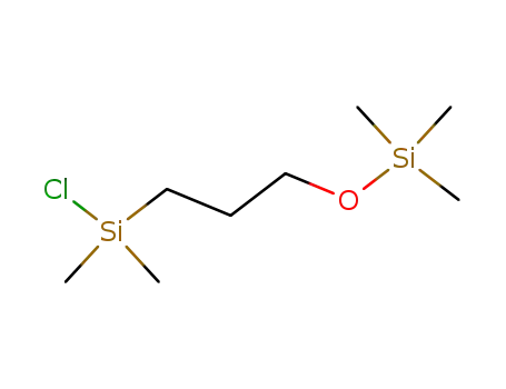 Molecular Structure of 54175-55-2 (3-(Trimethylsiloxypropyl)dimethylchlorosilane)