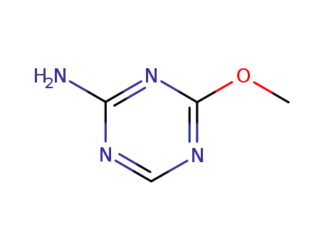 Molecular Structure of 1122-73-2 (2-AMINO-4-METHOXY-6-METHYL-1,3,5-TRIAZINE)