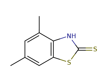 2(3H)-Benzothiazolethione,4,6-dimethyl-