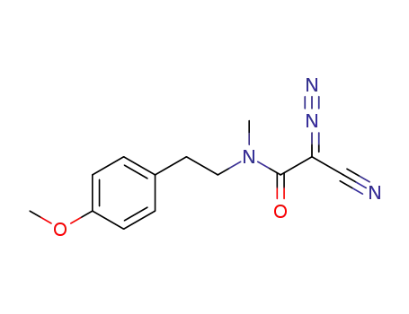 2-cyano-2-diazo-N-(4-methoxyphenethyl)-N-methylacetamide