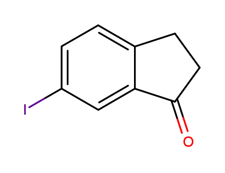 Molecular Structure of 14548-40-4 (6-Iodo-1-Indanone)