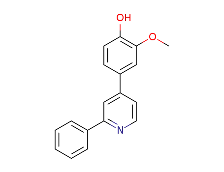 2-methoxy-4-(2-phenylpyridin-4-yl)phenol