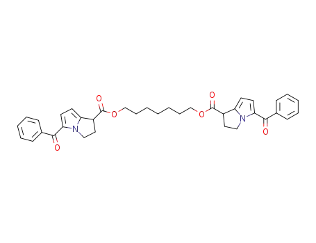 Molecular Structure of 1571587-90-0 (diketorolac heptyl diester)