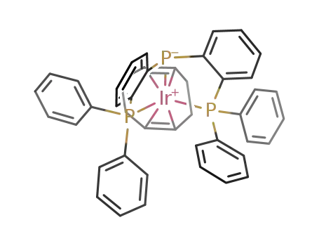 Molecular Structure of 1420831-79-3 ([Ir(fac-bis[(2-diphenylphosphino)phenyl]phosphide)(COD)])