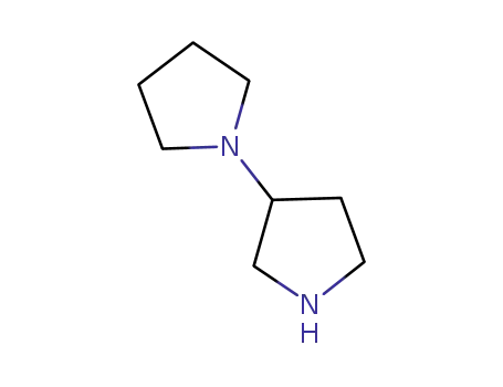 Molecular Structure of 900164-95-6 ((3R)-3-(Pyrrolidin-1-yl)pyrrolidine)