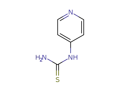 Molecular Structure of 164670-44-4 (4-PYRIDYLTHIOUREA)