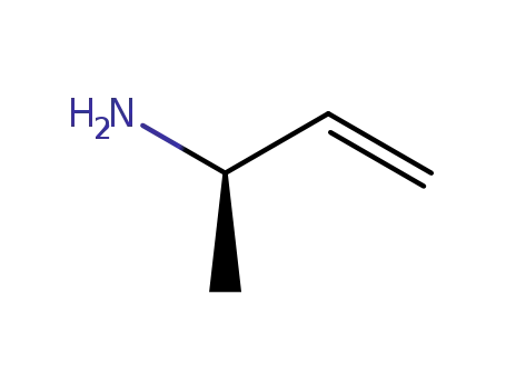 Molecular Structure of 63731-07-7 ((R)-But-3-en-2-amine)