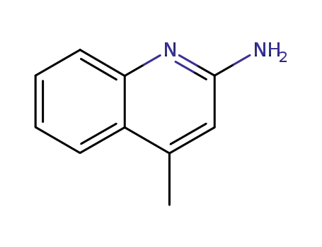 Molecular Structure of 27063-27-0 (4-METHYL-2-QUINOLINAMINE)
