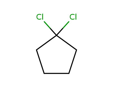 Molecular Structure of 31038-06-9 (1,1-DICHLOROCYCLOPENTANE)