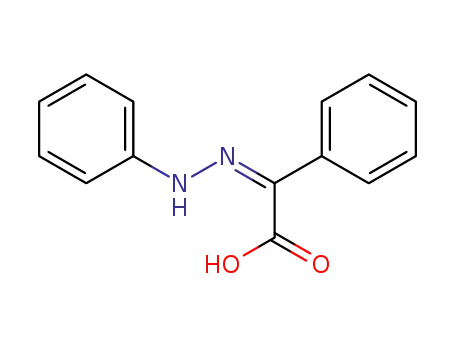 Molecular Structure of 74470-05-6 (phenyl-((<i>Z</i>)-phenylhydrazono)-acetic acid)