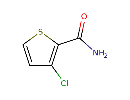 Molecular Structure of 147123-68-0 (3-Chlorothiophene-2-carboxamide)