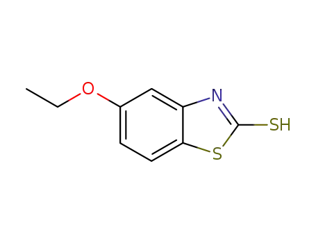 Molecular Structure of 55129-92-5 (2(3H)-Benzothiazolethione,5-ethoxy-(9CI))