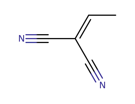 Molecular Structure of 1508-07-2 (Propanedinitrile, ethylidene-)