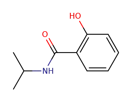 Molecular Structure of 551-35-9 (N-ISOPROPYLSALICYLAMIDE)