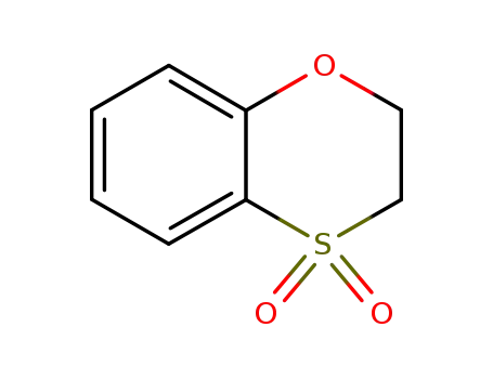 Molecular Structure of 34257-54-0 (1,4-Benzoxathiin, 2,3-dihydro-, 4,4-dioxide)