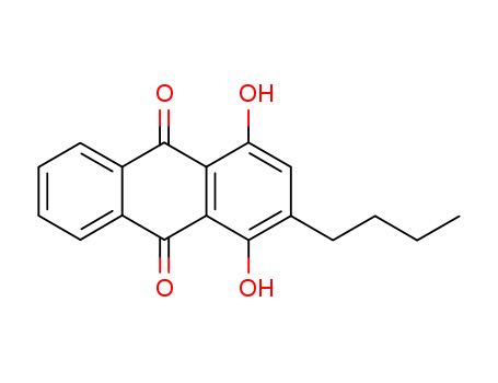 9,10-Anthracenedione,2-butyl-1,4-dihydroxy- cas  23861-69-0