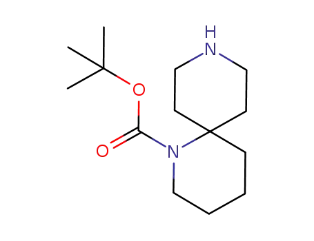 Molecular Structure of 1158750-00-5 (1,9-Diazaspiro[5.5]undecan-1-carboxylic acid tert-butyl ester)